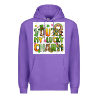 Purple you're my lucky charm artiststas filigran Premium Hoodie - Artiststas