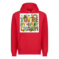 Red you're my lucky charm artiststas filigran Premium Hoodie - Artiststas