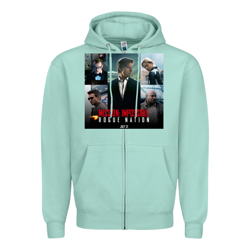 Mission Impossible Zipper Hoodie by linhVisuals | Teevron