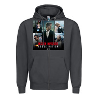 Smoke Mission Impossible Zipper Hoodie - linhVisuals