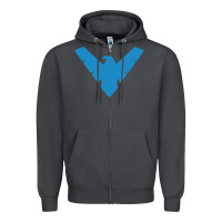 Smoke nightwing Zipper Hoodie - linhVisuals