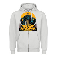 Dove Grey PRIMUS Zipper Hoodie - linhVisuals