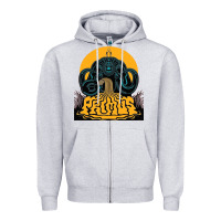 Heather Grey PRIMUS Zipper Hoodie - linhVisuals