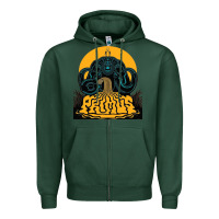 Sports Green PRIMUS Zipper Hoodie - linhVisuals