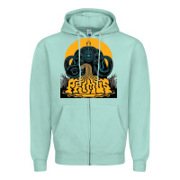 Seafoam PRIMUS Zipper Hoodie - linhVisuals