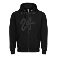 Black #black #mamba #24 Zipper Hoodie - linhVisuals