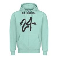 Seafoam #black #mamba #24 Zipper Hoodie - linhVisuals