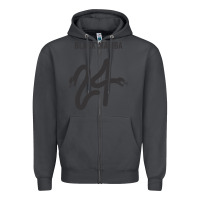 Smoke #black #mamba #24 Zipper Hoodie - linhVisuals