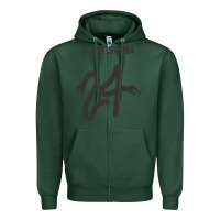Sports Green #black #mamba #24 Zipper Hoodie - linhVisuals