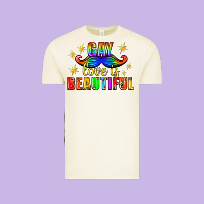 Gay Love Is Beautiful Pride Lgbtq Vintage Tee Designed By Bundleandbundleshop