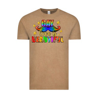 Vintage Coffee Gay Love Is Beautiful Pride Lgbtq Vintage Tee - BundleAndBundleShop