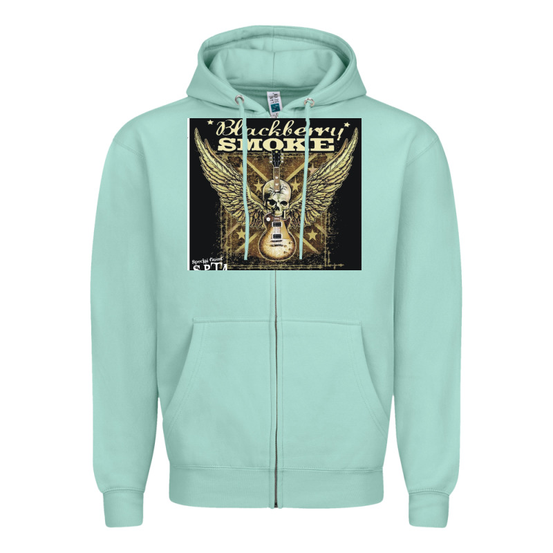 Blackberry Smoke Zipper Hoodie by linhVisuals | Teevron