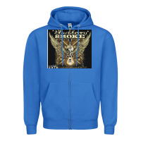 True Royal Blackberry Smoke Zipper Hoodie - linhVisuals