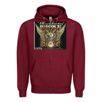 Burgundy Blackberry Smoke Zipper Hoodie - linhVisuals