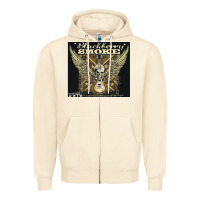Sandshell Blackberry Smoke Zipper Hoodie - linhVisuals