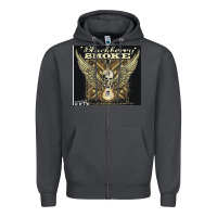 Smoke Blackberry Smoke Zipper Hoodie - linhVisuals