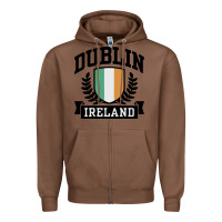 Chestnut dublin ireland Zipper Hoodie - linhVisuals