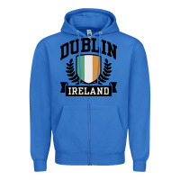 True Royal dublin ireland Zipper Hoodie - linhVisuals