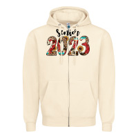 Sandshell senior 2023 western Zipper Hoodie - JahusDesignShop