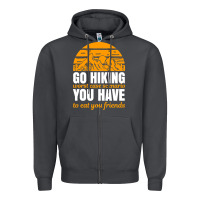 Smoke hiking t  shirt go hiking Zipper Hoodie - linhVisuals