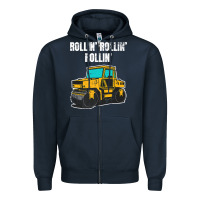 Navy asphalt paver gift premium t shirt Zipper Hoodie - linhVisuals
