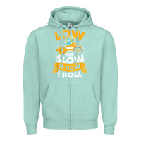 Seafoam asphalt paving operator quote low and slow is how i roll t shirt Zipper Hoodie - linhVisuals