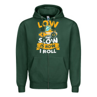 Asphalt Paving Operator Quote Low And Slow Is How I Roll T Shirt Zipper Hoodie | Teevron