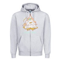 Heather Grey purity ring müsïc Zipper Hoodie - linhVisuals