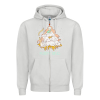 Dove Grey purity ring müsïc Zipper Hoodie - linhVisuals