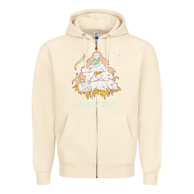 Purity Ring Müsïc Zipper Hoodie by linhVisuals | Teevron