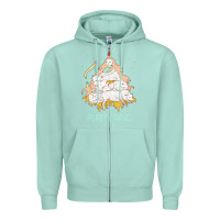 Seafoam purity ring müsïc Zipper Hoodie - linhVisuals