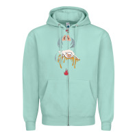 Seafoam purity ring müsïc Zipper Hoodie - linhVisuals