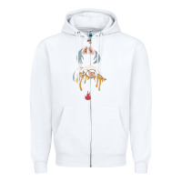 White purity ring müsïc Zipper Hoodie - linhVisuals