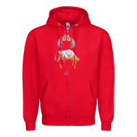 Red purity ring müsïc Zipper Hoodie - linhVisuals
