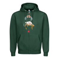 Sports Green purity ring müsïc Zipper Hoodie - linhVisuals
