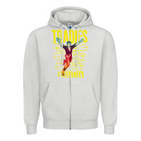 Dove Grey #toadies clässic Zipper Hoodie - linhVisuals