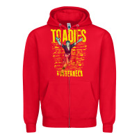 Red #toadies clässic Zipper Hoodie - linhVisuals
