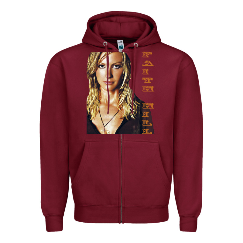 Faith Hill Zipper Hoodie by linhVisuals | Teevron