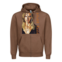 Chestnut faith hill Zipper Hoodie - linhVisuals