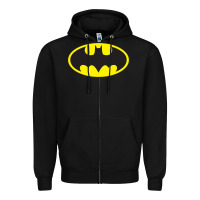 Black bat classic Zipper Hoodie - linhVisuals
