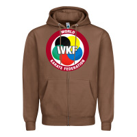 Chestnut #world karate federation Zipper Hoodie - linhVisuals
