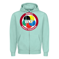 Seafoam #world karate federation Zipper Hoodie - linhVisuals