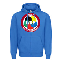 True Royal #world karate federation Zipper Hoodie - linhVisuals