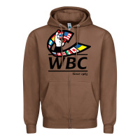 Chestnut #world boxing council Zipper Hoodie - linhVisuals