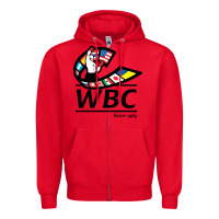 Red #world boxing council Zipper Hoodie - linhVisuals