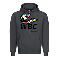 Smoke #world boxing council Zipper Hoodie - linhVisuals