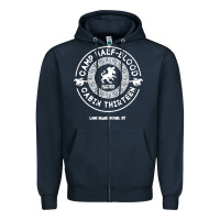 Navy cabin thirteen Zipper Hoodie - linhVisuals