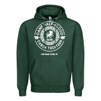 Sports Green cabin thirteen Zipper Hoodie - linhVisuals