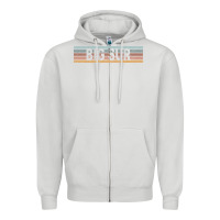 Dove Grey big sur california ca usa retro sweatshirt Zipper Hoodie - linhVisuals