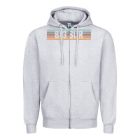 Heather Grey big sur california ca usa retro sweatshirt Zipper Hoodie - linhVisuals